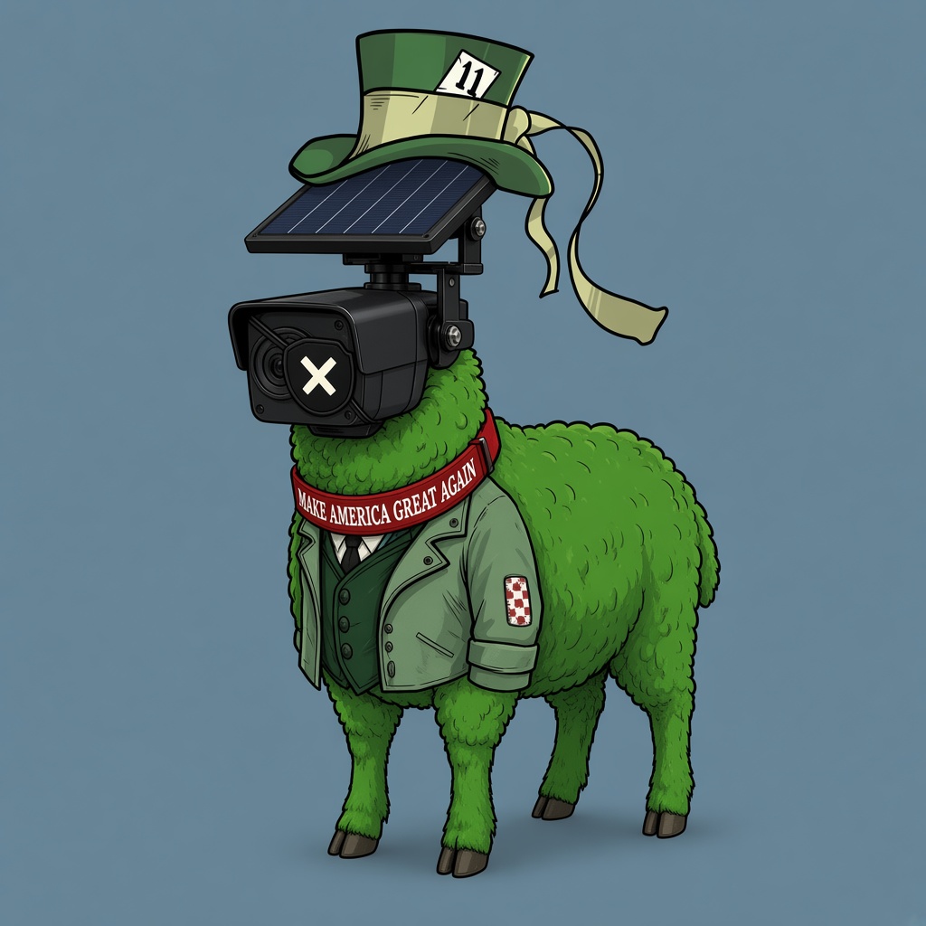 The Sheeple Flock portrait #102
