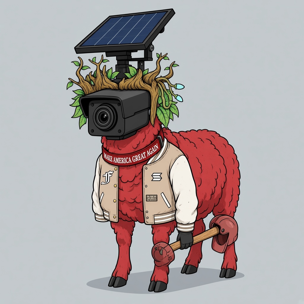 The Sheeple Flock portrait #11