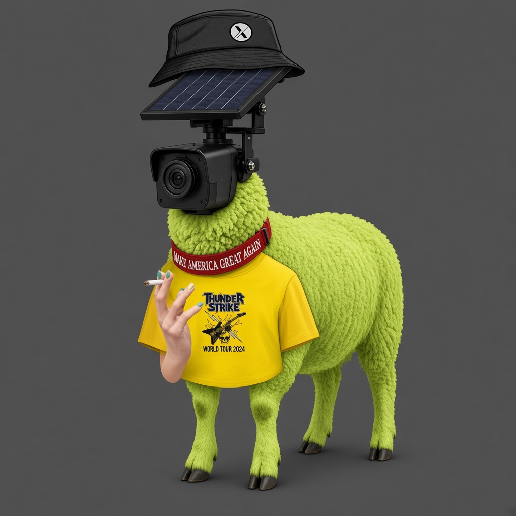 The Sheeple Flock portrait #128