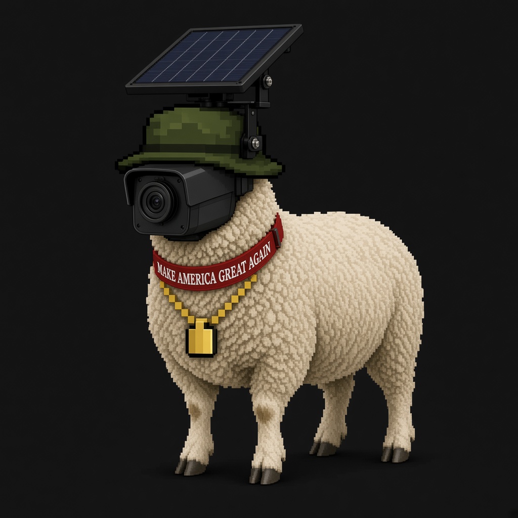 The Sheeple Flock portrait #157