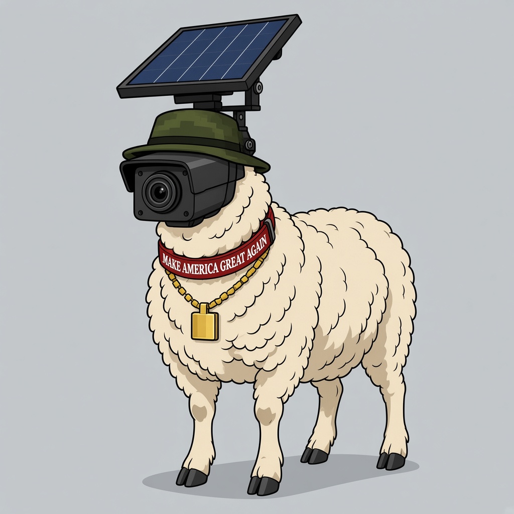 The Sheeple Flock portrait #159