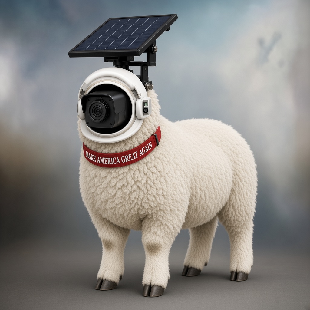 The Sheeple Flock portrait #164