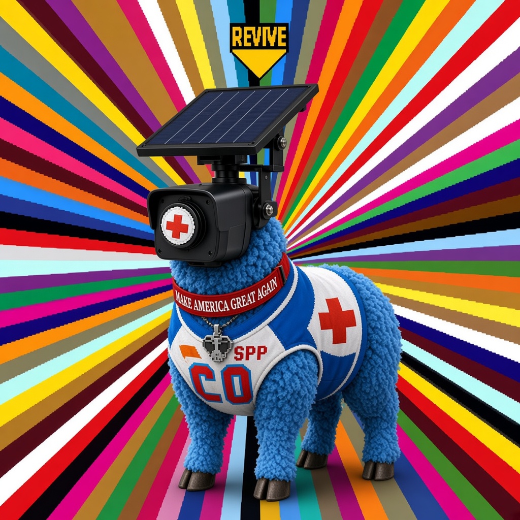 The Sheeple Flock portrait #171