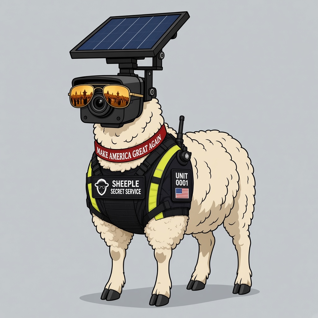 The Sheeple Flock portrait #23