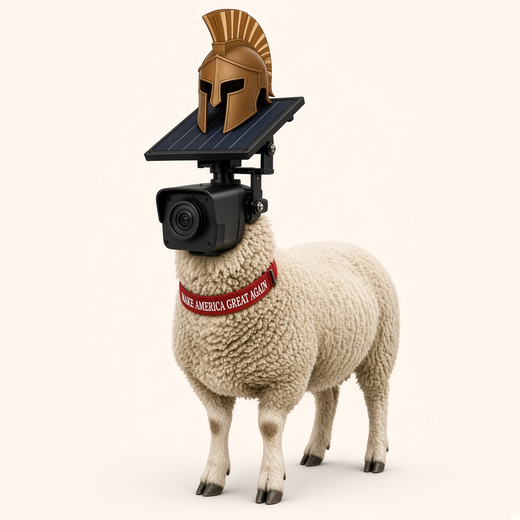 The Sheeple Flock portrait #345