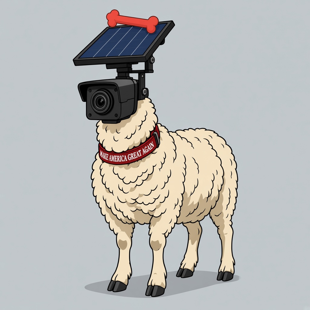 The Sheeple Flock portrait #402