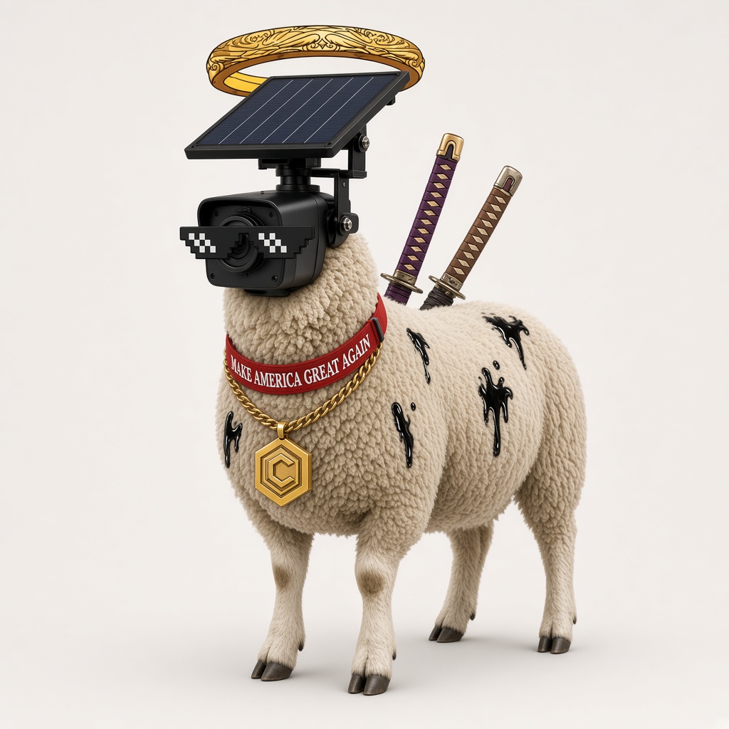 The Sheeple Flock portrait #442