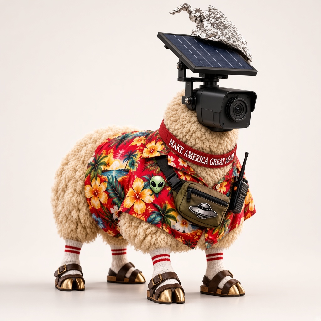 The Sheeple Flock portrait #481