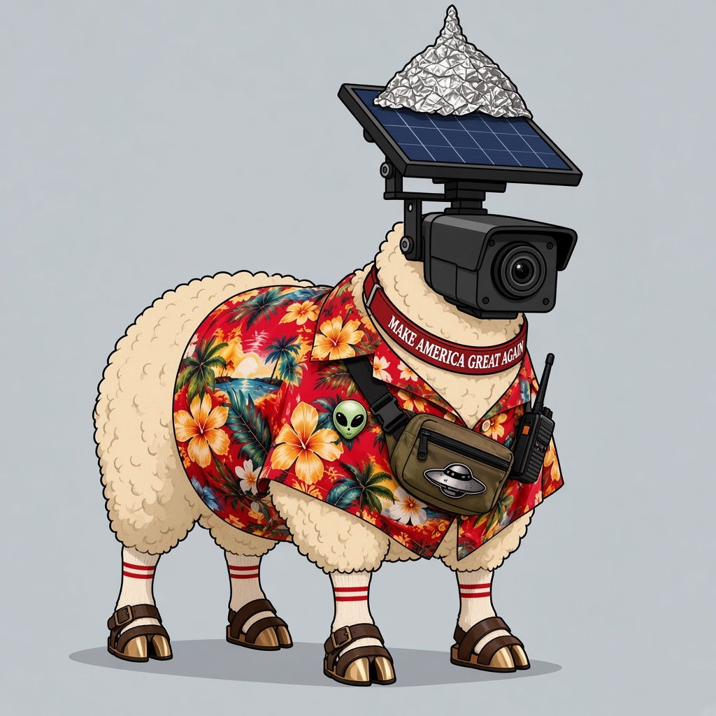 The Sheeple Flock portrait #482