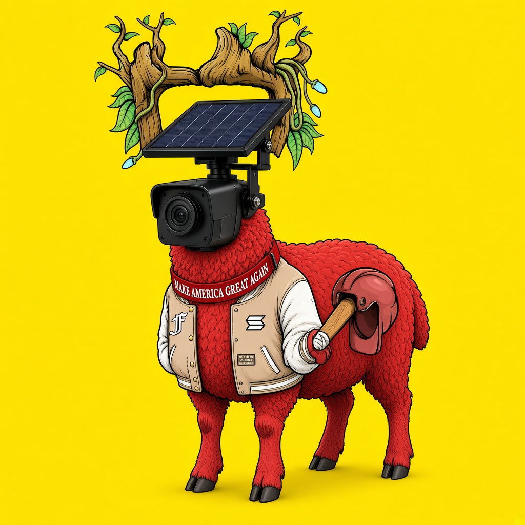 The Sheeple Flock portrait #507