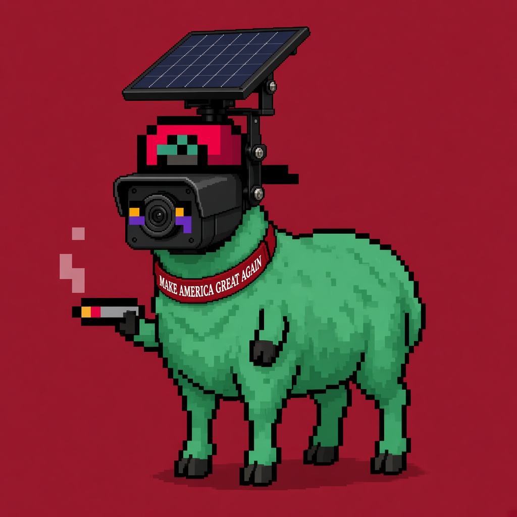 The Sheeple Flock portrait #518