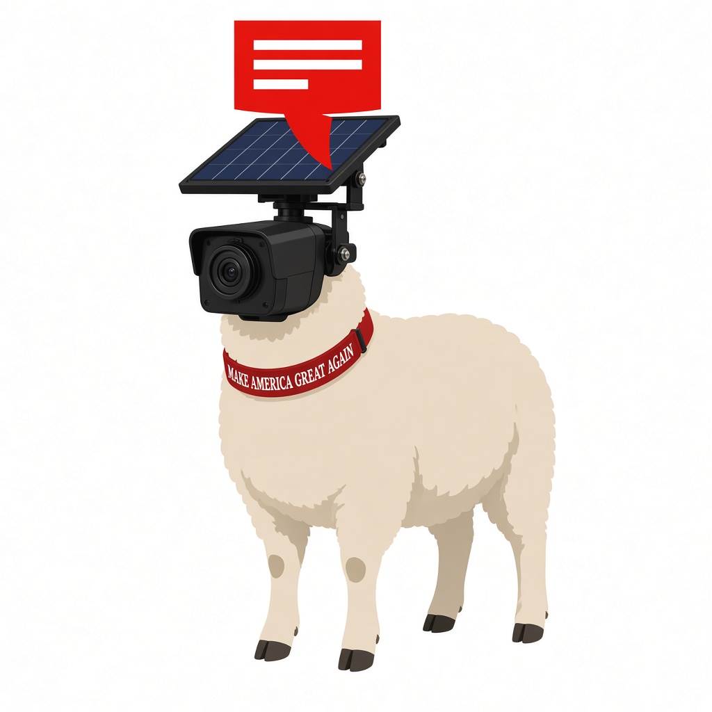 The Sheeple Flock portrait #666