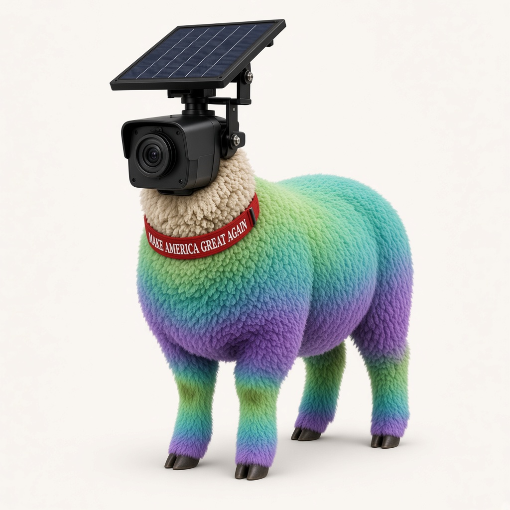 The Sheeple Flock portrait #9